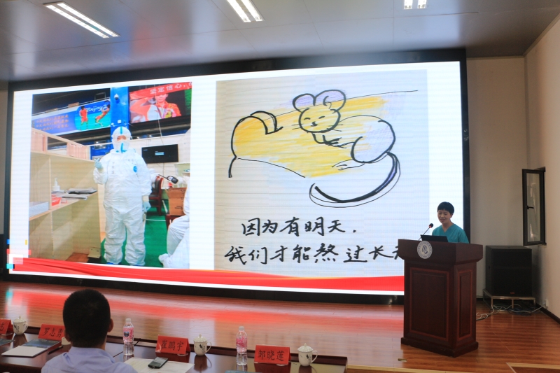 雲南第四批援鄂醫療隊員鄒曉蓮分享抗疫故事.JPG 雲南第四批援鄂醫療隊員鄒曉蓮分享抗疫故事.JPG